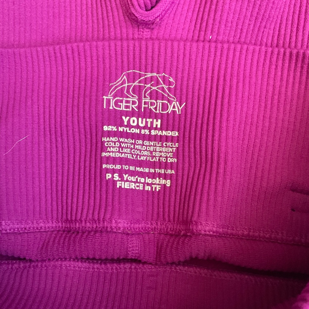 Tiger Friday Ribbed Shorties - Picture 3 of 3